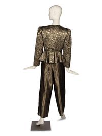 Mary McFadden Gold Pantsuit