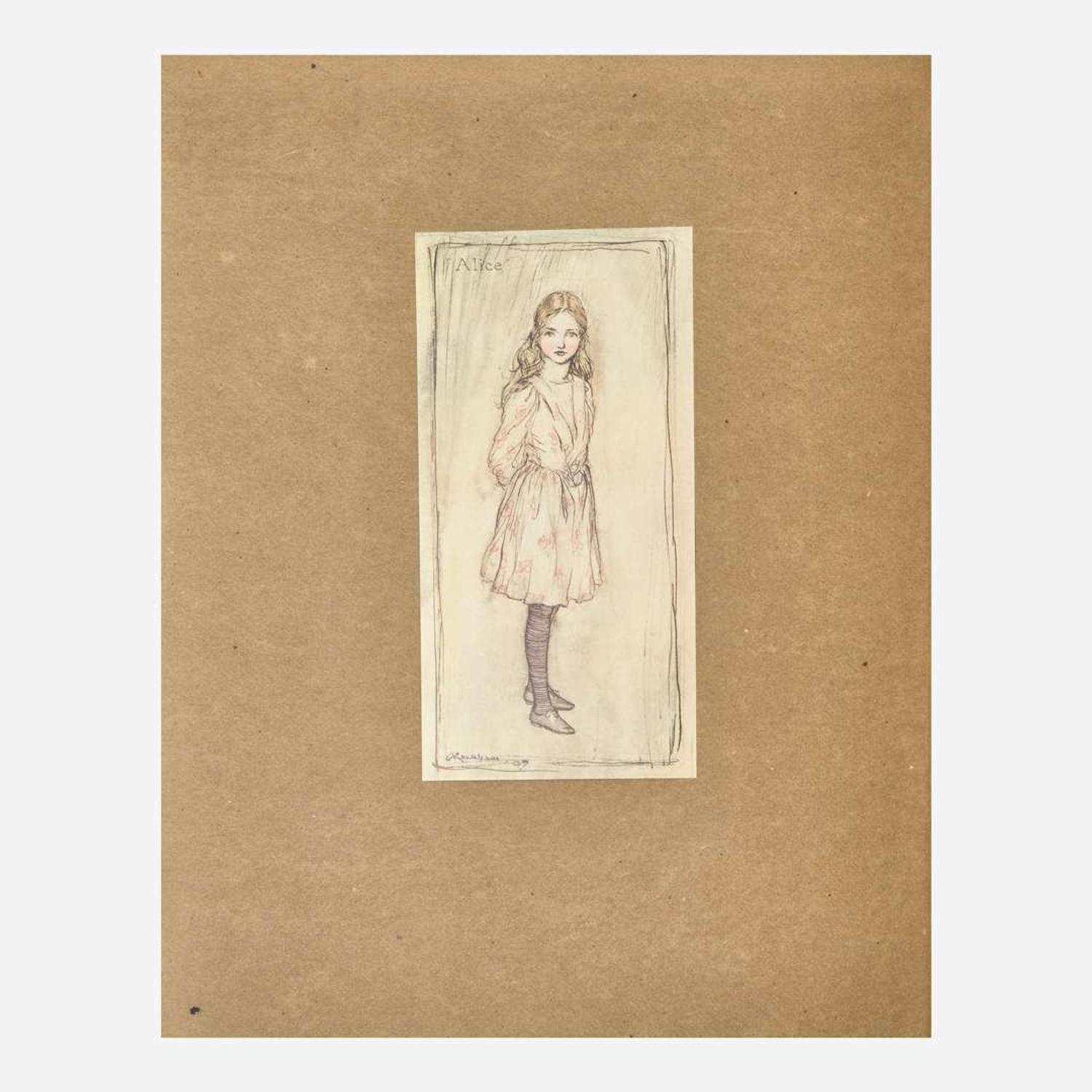 [Children's & Illustrated] [Rackham, Arthur] Carroll, Lewis Alice's Adventures in Wonderland