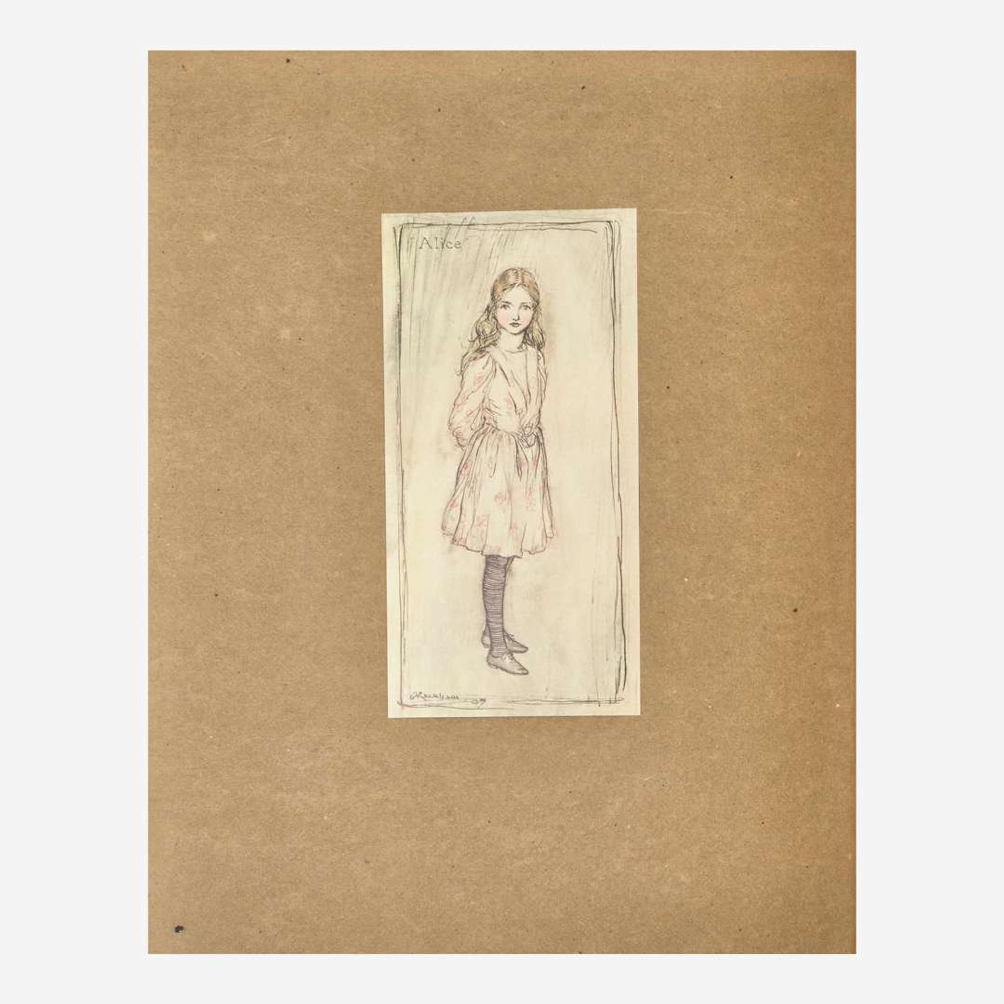 [Children's & Illustrated] [Rackham, Arthur] Carroll, Lewis Alice's Adventures in Wonderland