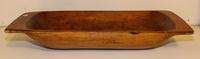 An American Carved Wood Dough Bowl. Width 37 inches.