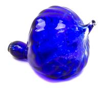 Dale Chihuly, (American, b. 1941), Blue Squash Form Hanging Sculpture Pilchuck 25th Anniversary Ariel Addition Edition 38/400