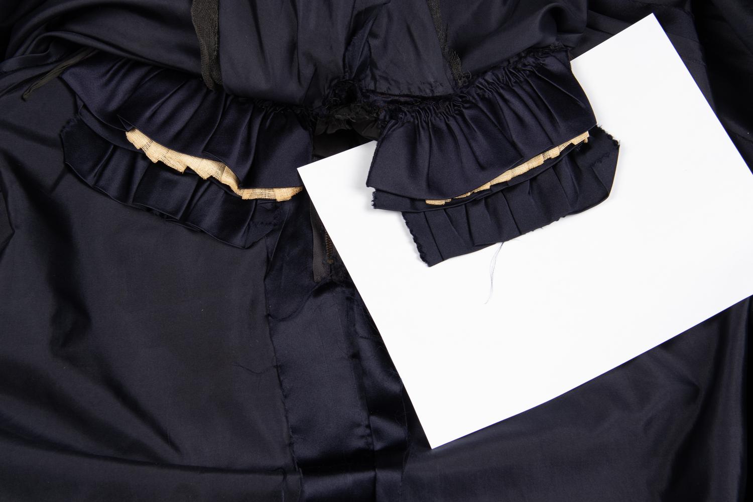 Charles James Satin Evening Dress, 1945