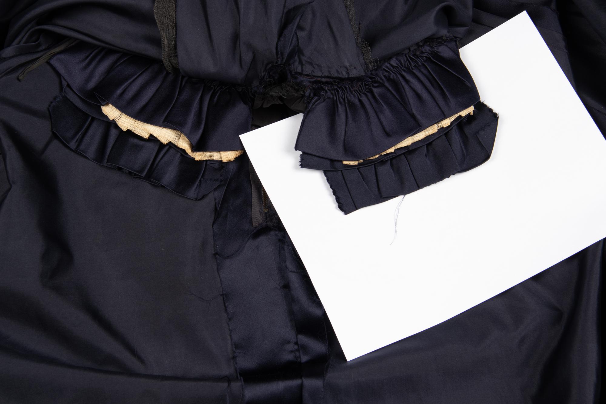 Charles James Satin Evening Dress, 1945