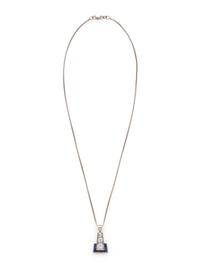 DIAMOND AND SAPPHIRE PENDANT/NECKLACE