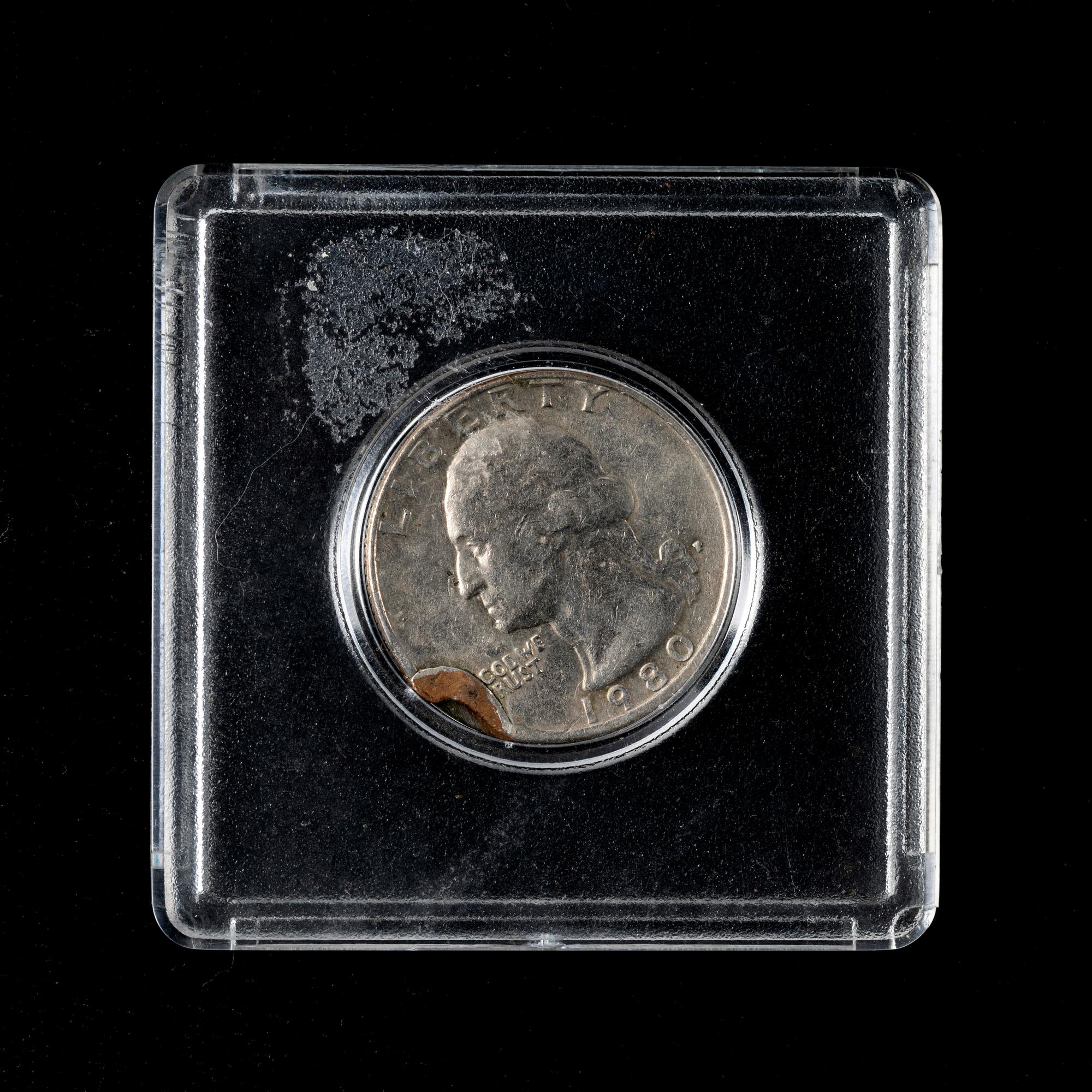 [ERROR] A 1980 Washington 25c Clipped Planchet