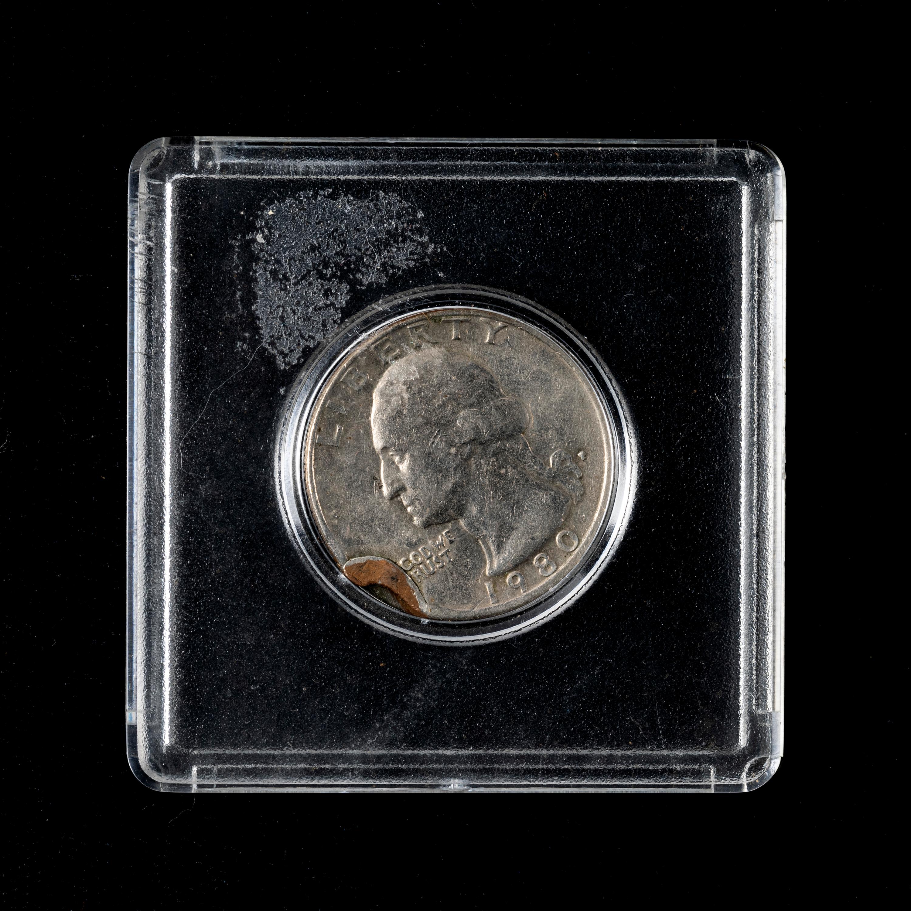 [ERROR] A 1980 Washington 25c Clipped Planchet