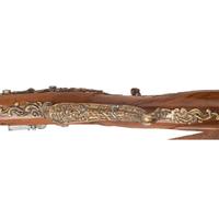 Carved Contemporary Flintlock "Mini Jaeger" Rifle