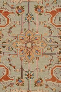A Serapi Design Flatweave Rug