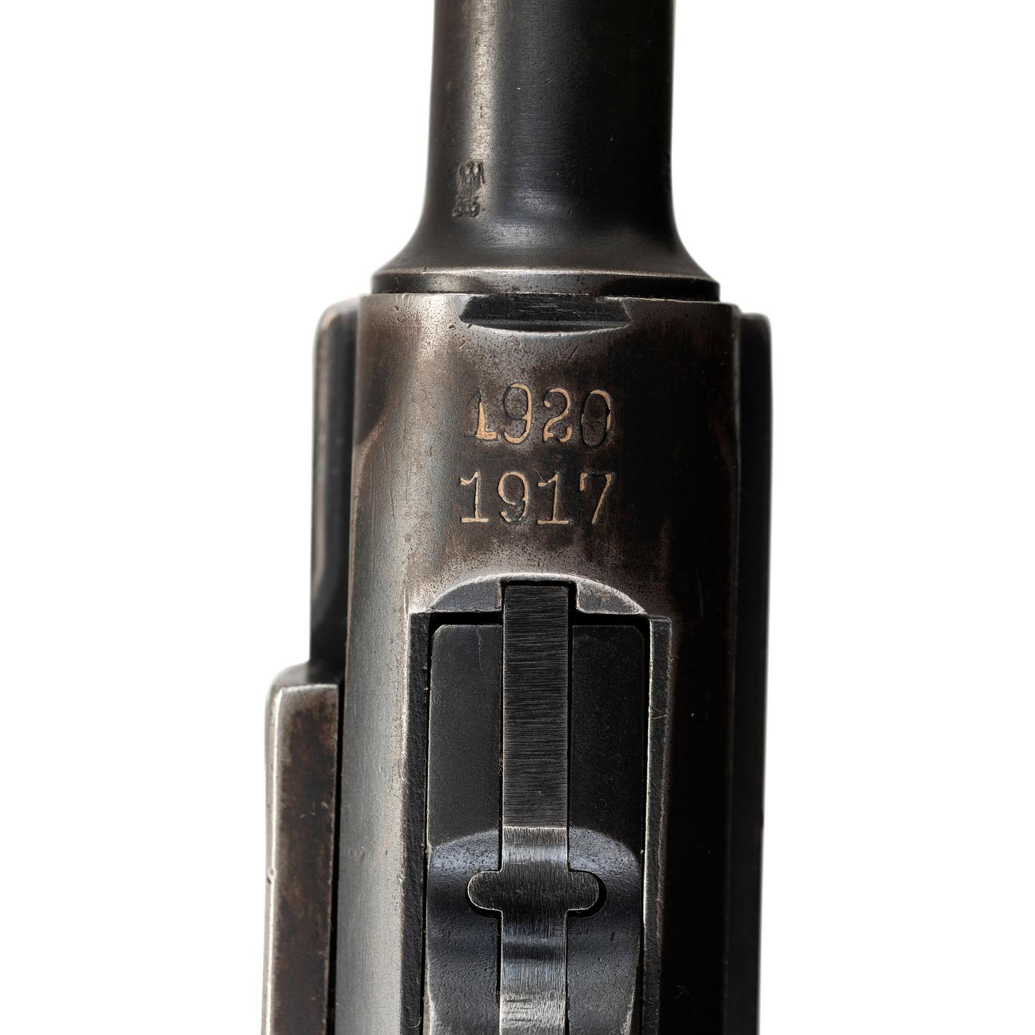 ** Erfurt P.08 Luger Dated 1917 and 1920