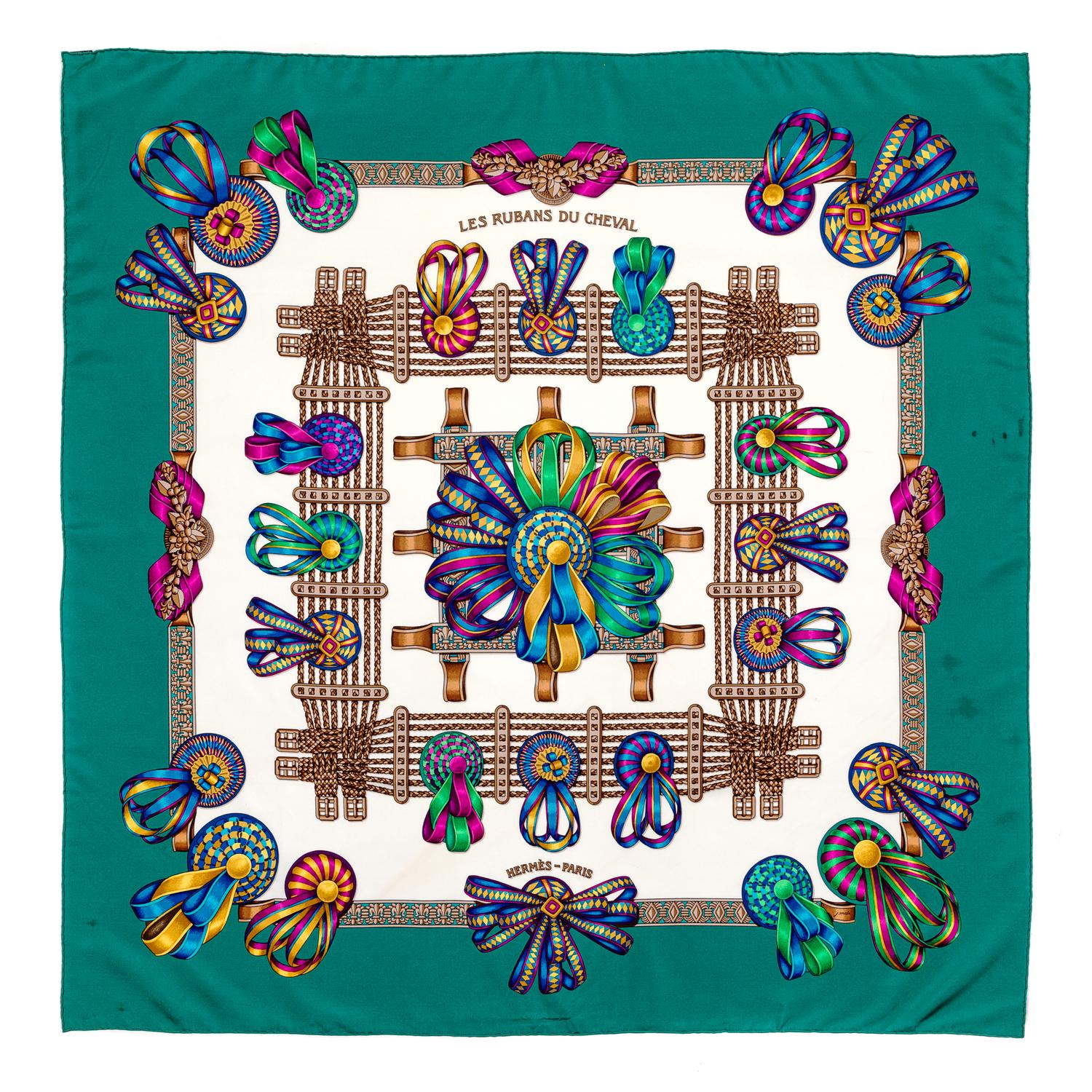 Hermès 90cm Silk Scarf