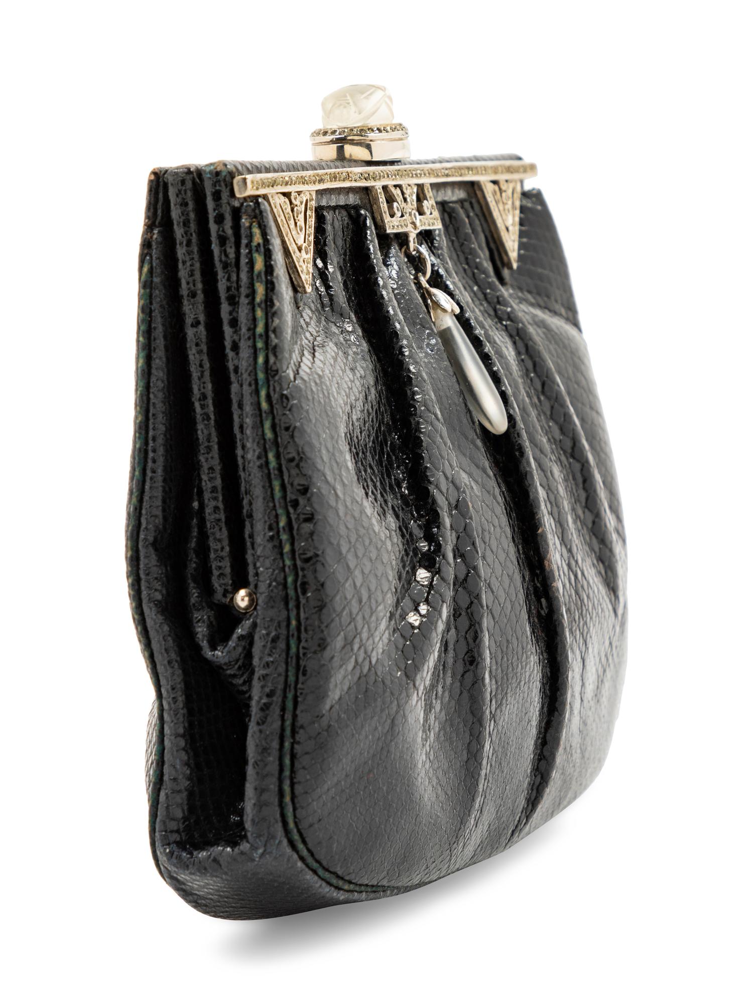 Judith Leiber Skin Clutch, 1980s