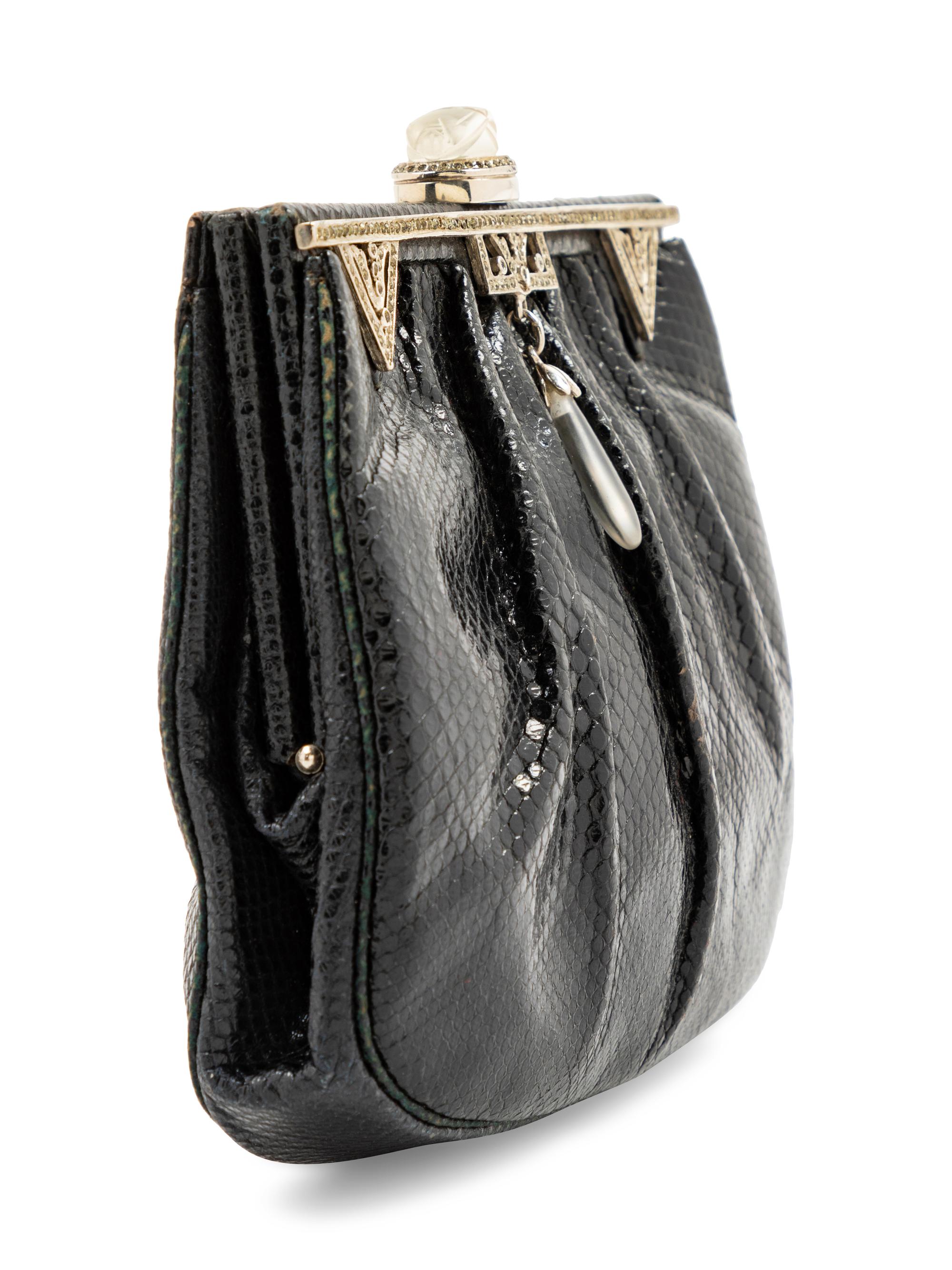 Judith Leiber Skin Clutch, 1980s