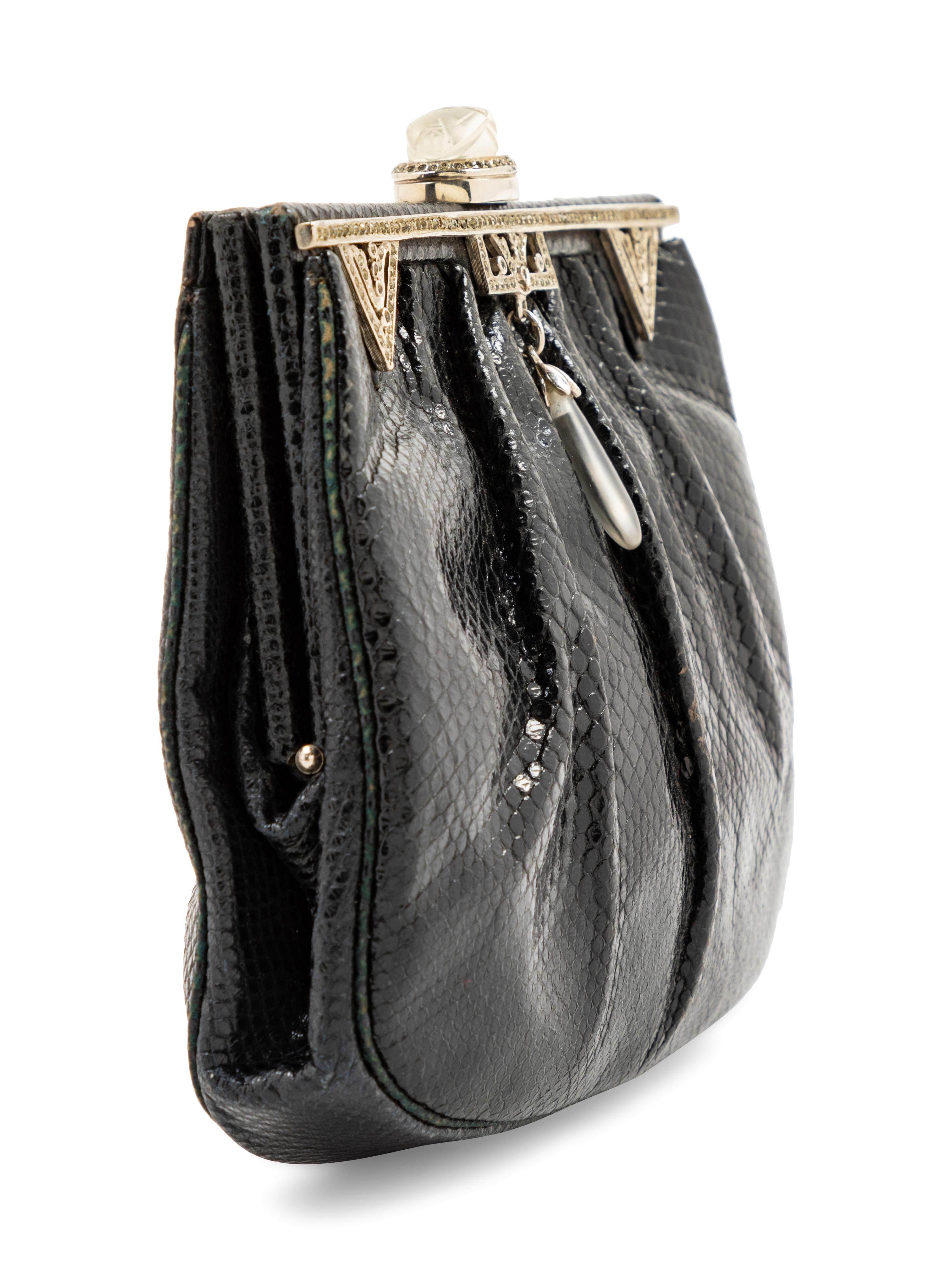 Judith Leiber Skin Clutch, 1980s