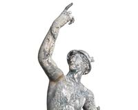 After Giambologna (Italian, 1524-1608), A Cast Zinc Statue of Mercury