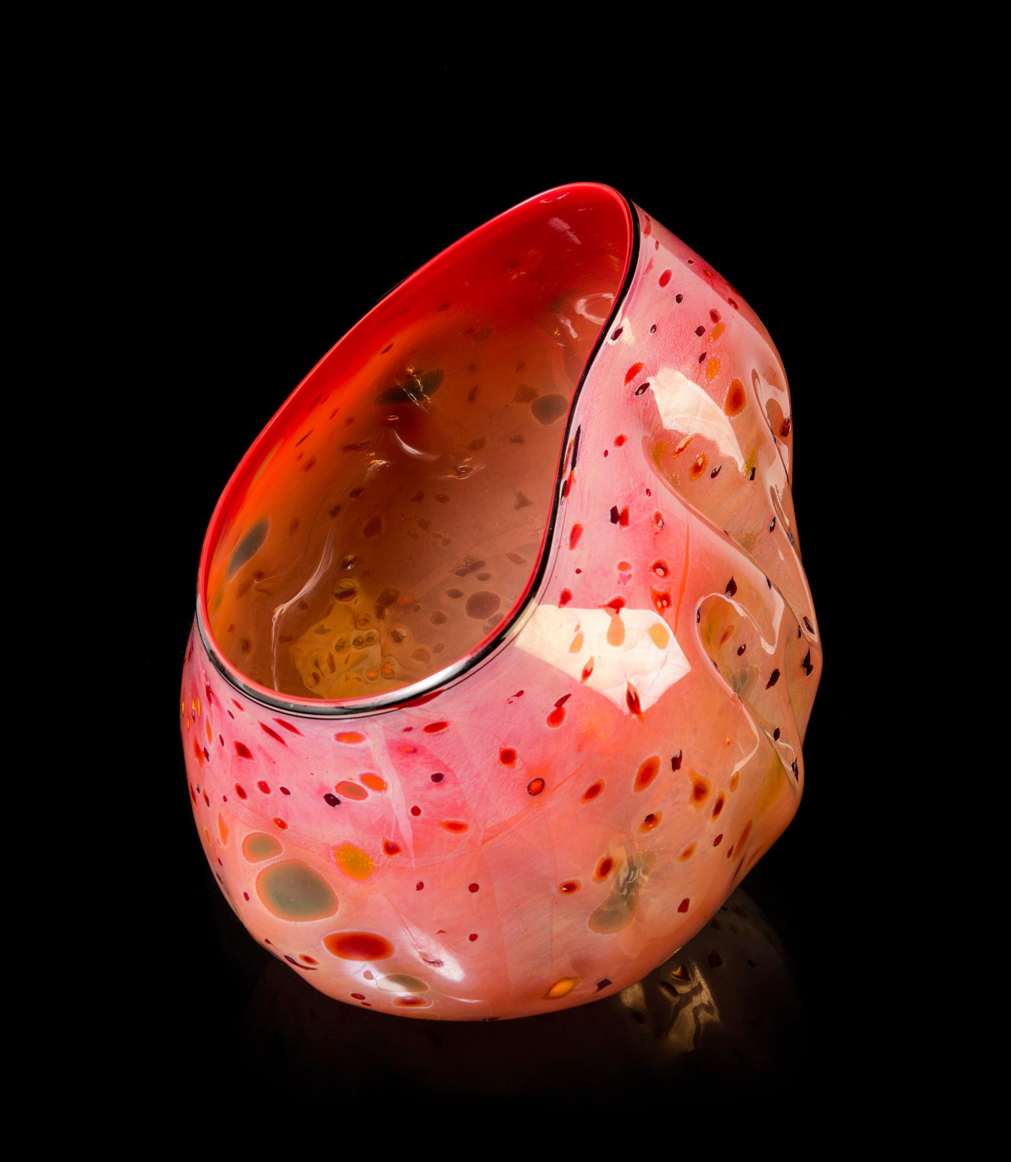 Dale Chihuly, (American, b. 1941), Large Seaform in Pink, 1994