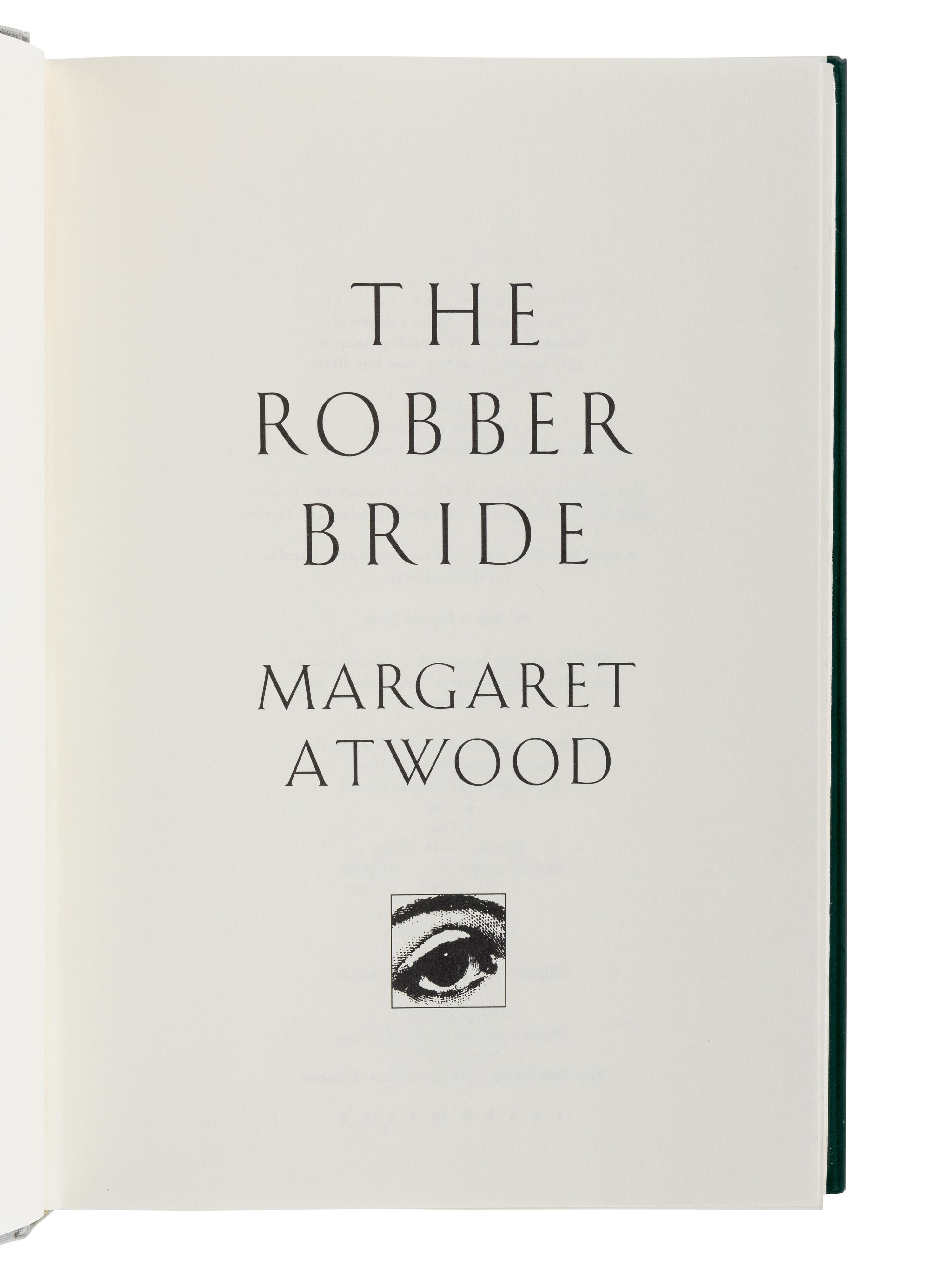 ATWOOD, Margaret (b. 1939). A group of 3 LIMITED OR FIRST EDITIONS of Atwood’s works, comprising: