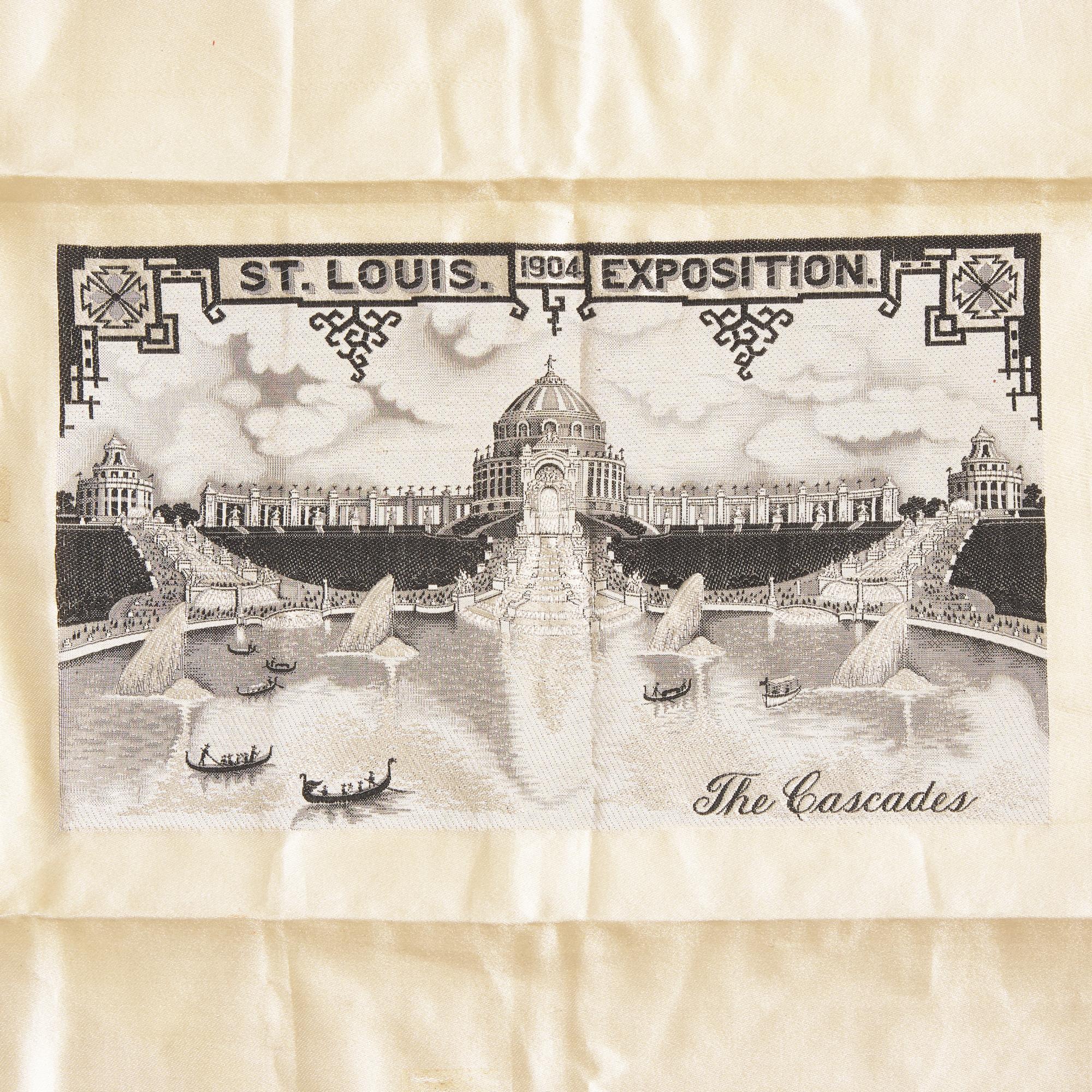 [Americana] St. Louis Exposition Handkerchief