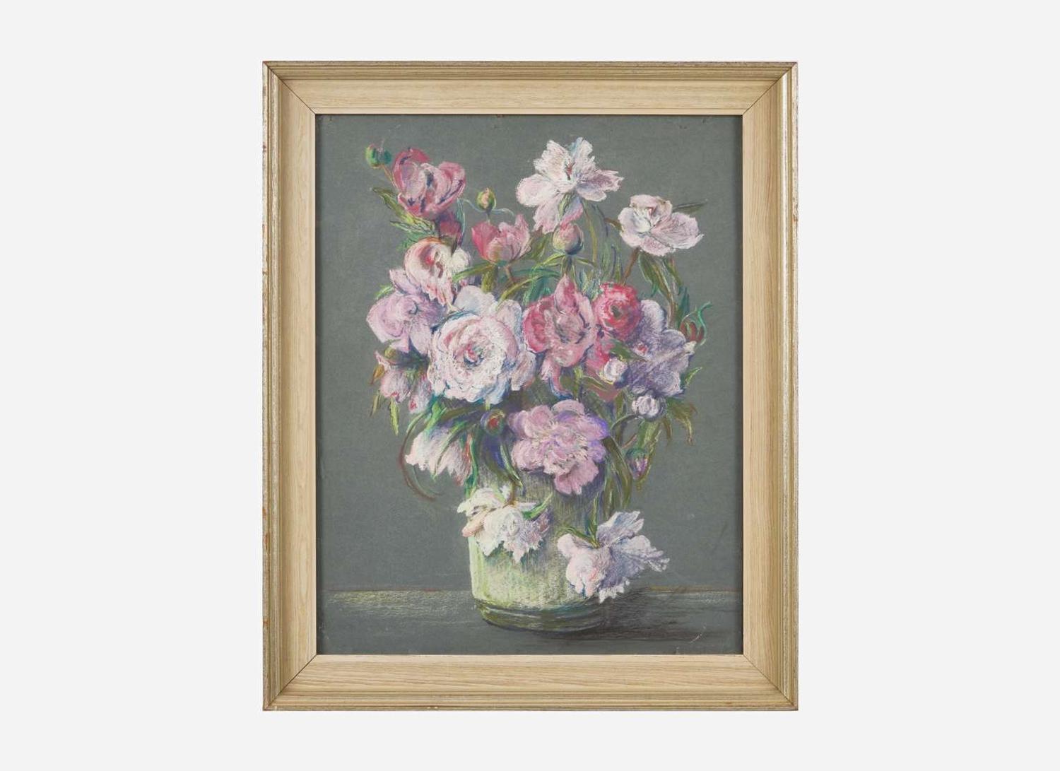 Alice Bennett Sotter (American) - Still Life with Peonies