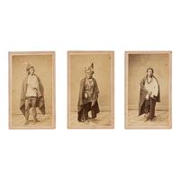 Richard A. Lewis (English, 1820-1891) — Ho-Chunk leaders, incl. White Breast, Little Hill, and Whirling Thunder.