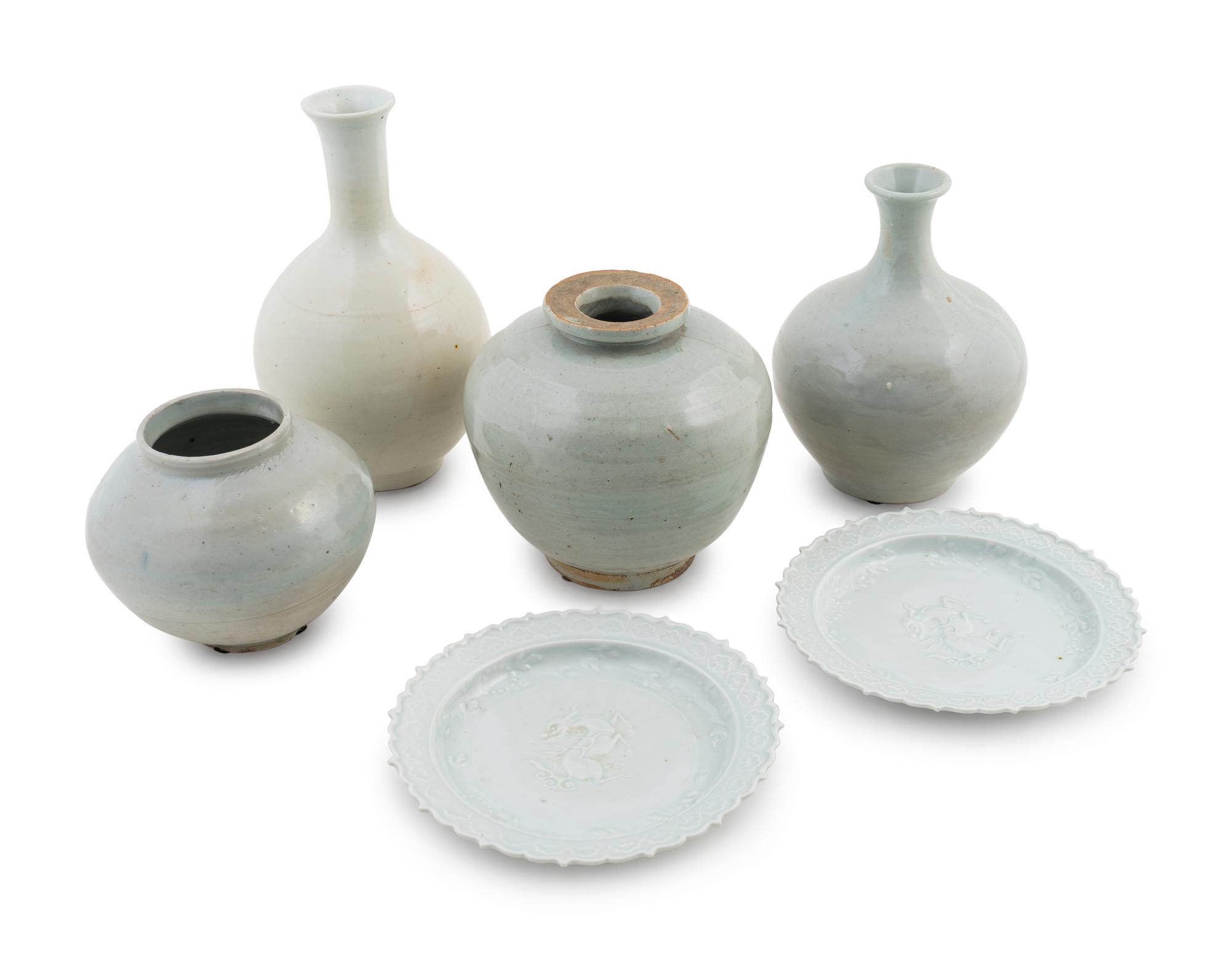 Six Chinese Ceramic Table Articles