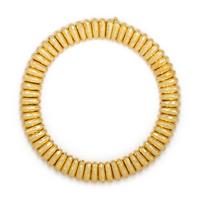 HENRY DUNAY, YELLOW GOLD COLLAR NECKLACE