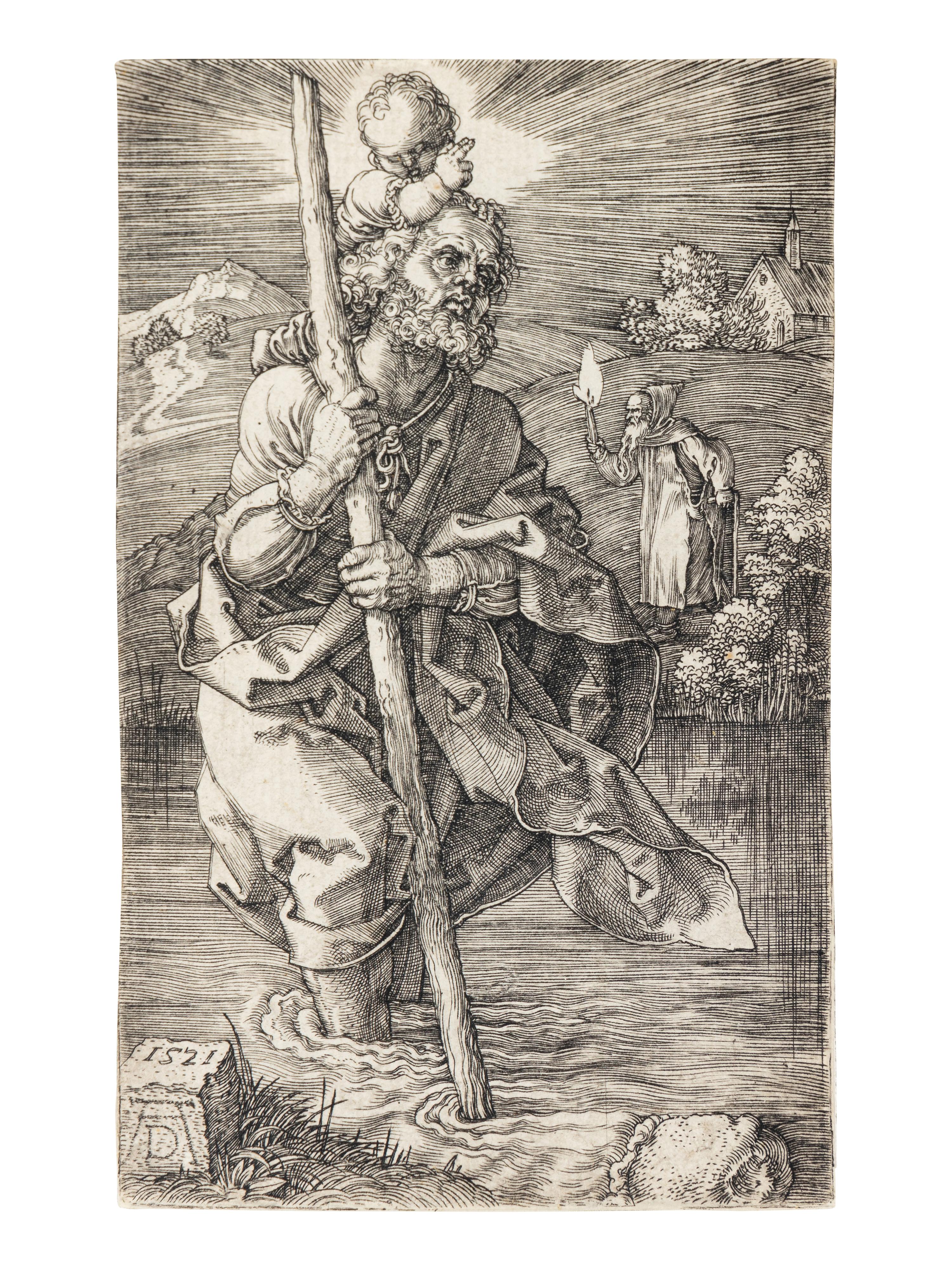 Saint Christopher Facing Right , 1521