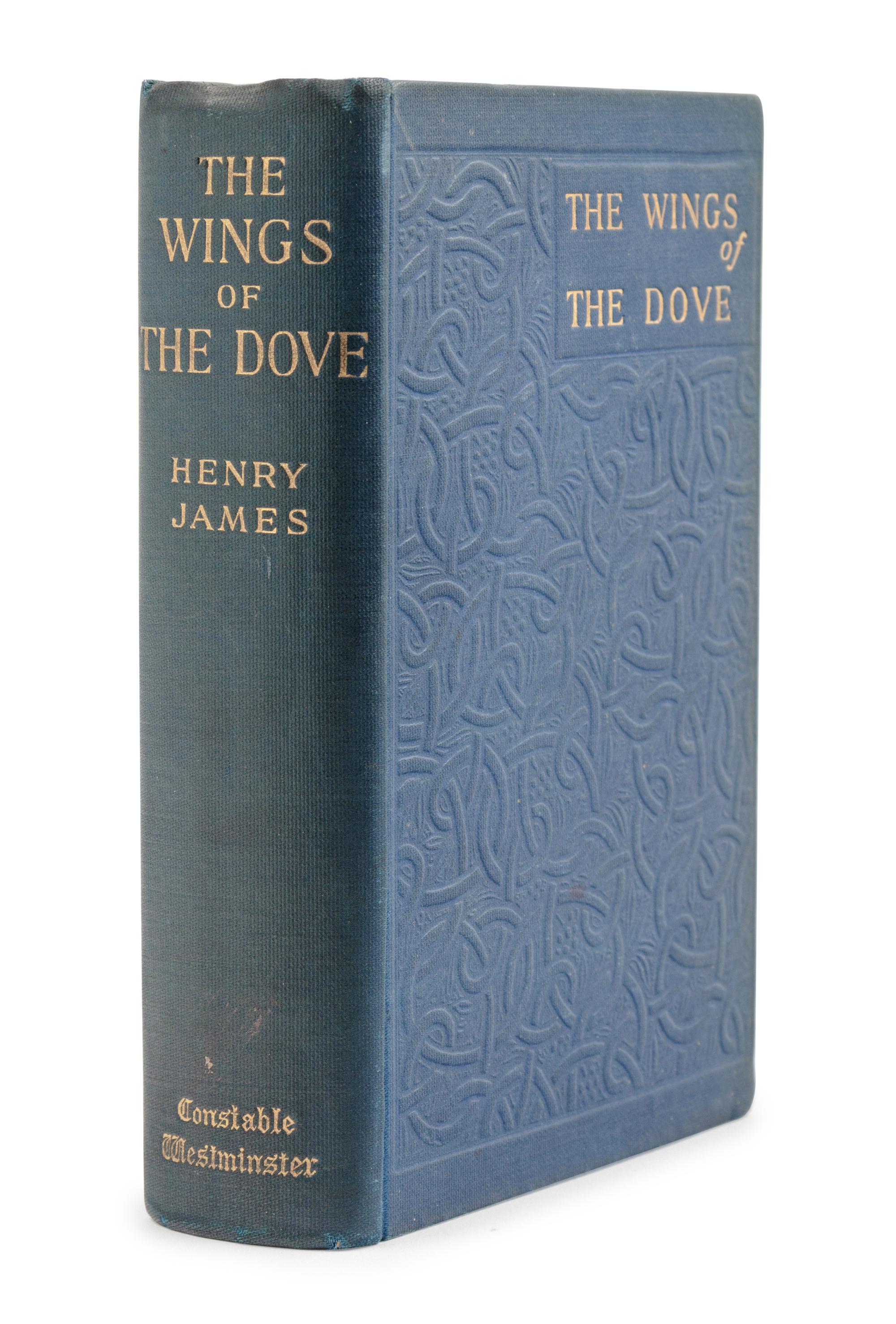 JAMES, Henry. The Wings of the Dove. Westminster: Archibald Constable & Co., 1902.
