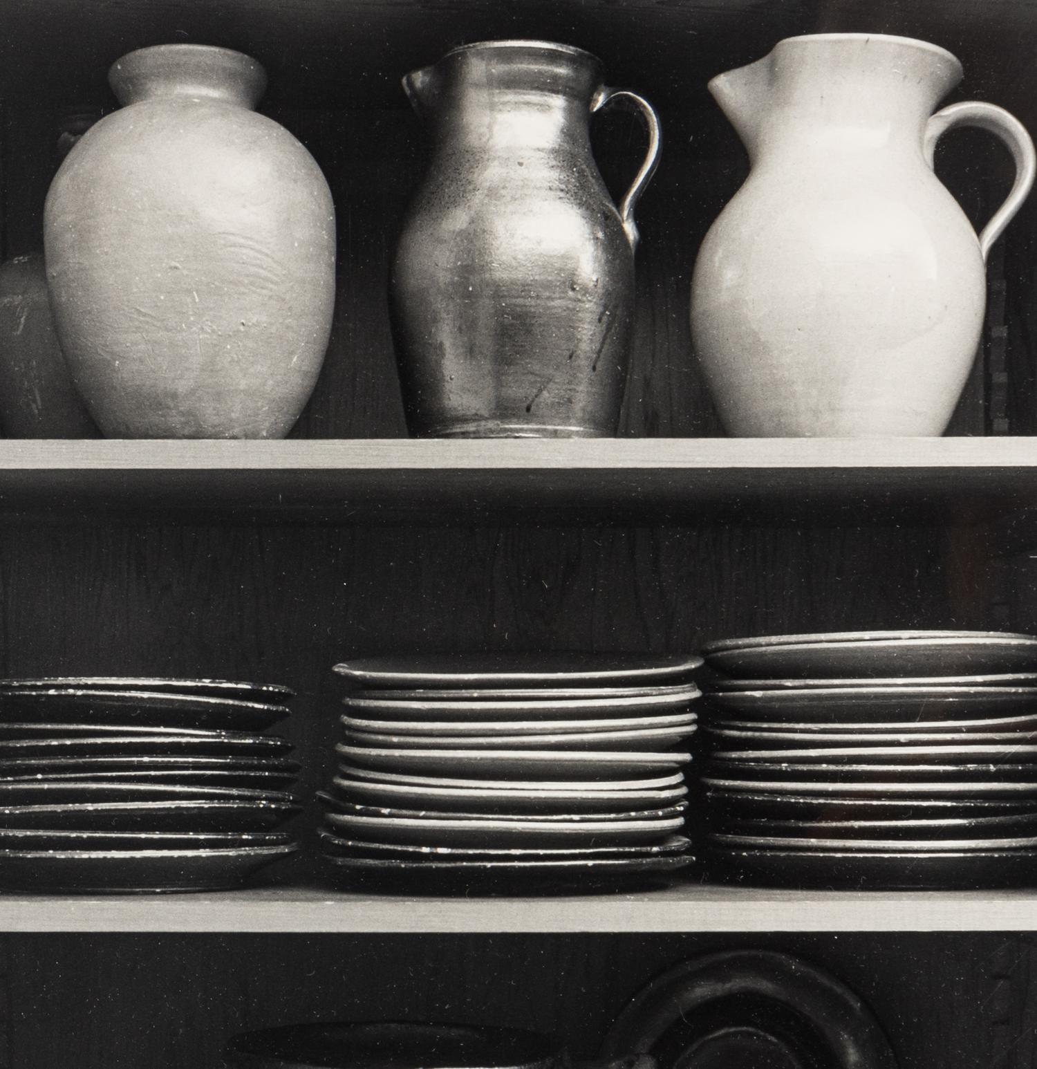 Lange's niche with crockery , 1960