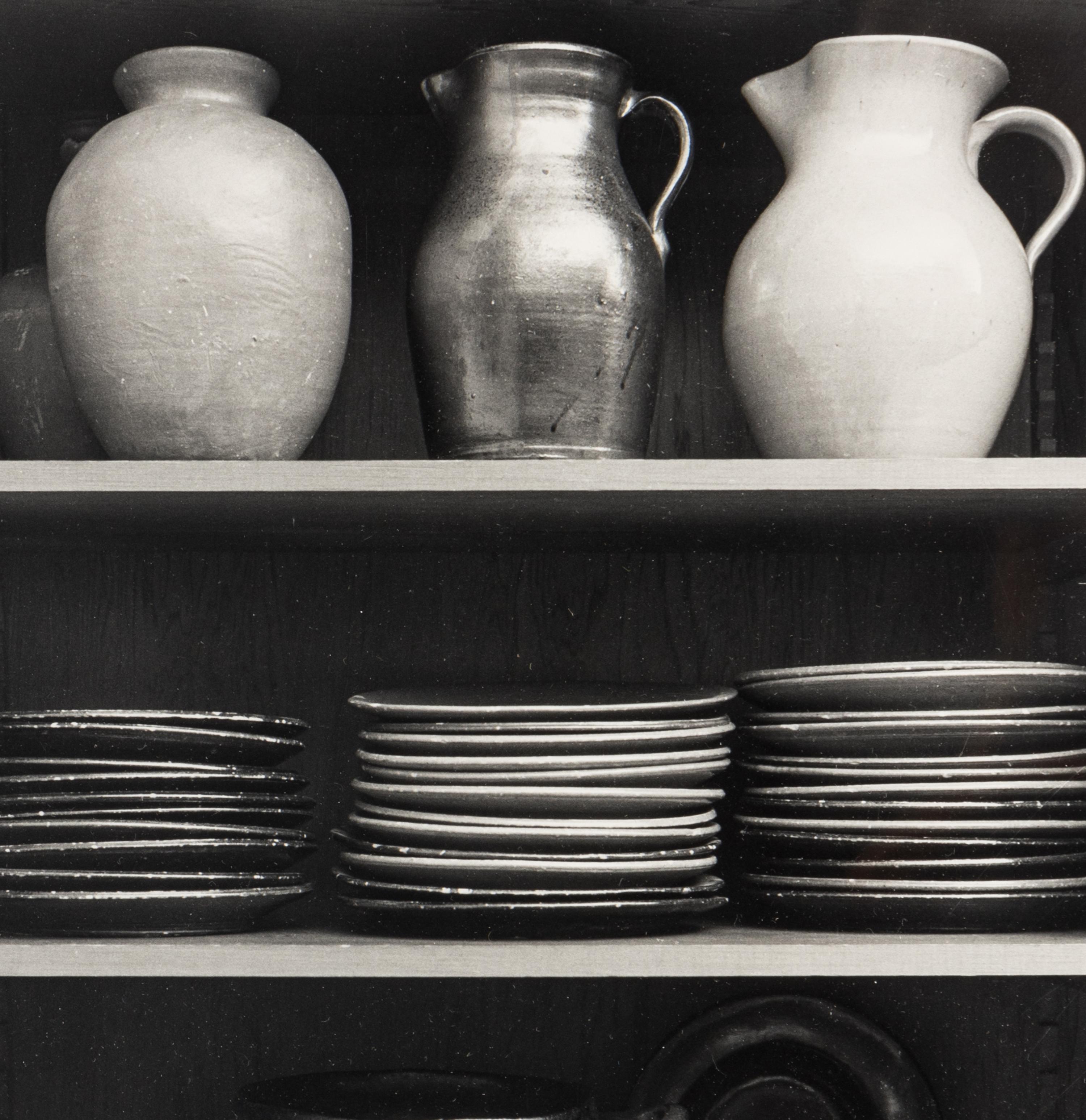 Lange's niche with crockery , 1960