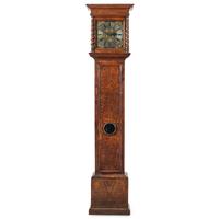 A William and Mary Walnut Tall Case Clock