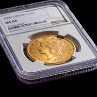 A 1907 Liberty Head $20 Gold Coin [NGC MS66; Top Pop]