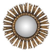 An Italian Giltwood Sunburst Mirror