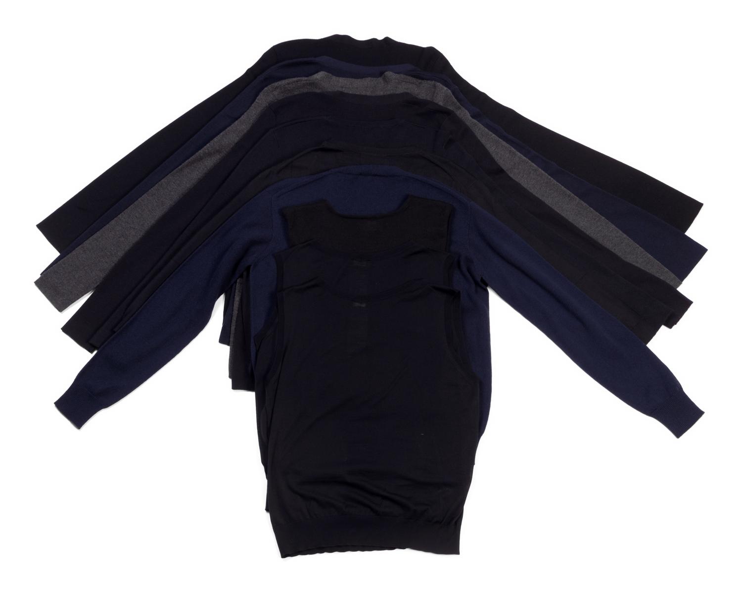 Ten Designer Knit Tops: Six Prada and Four Giorgio Armani