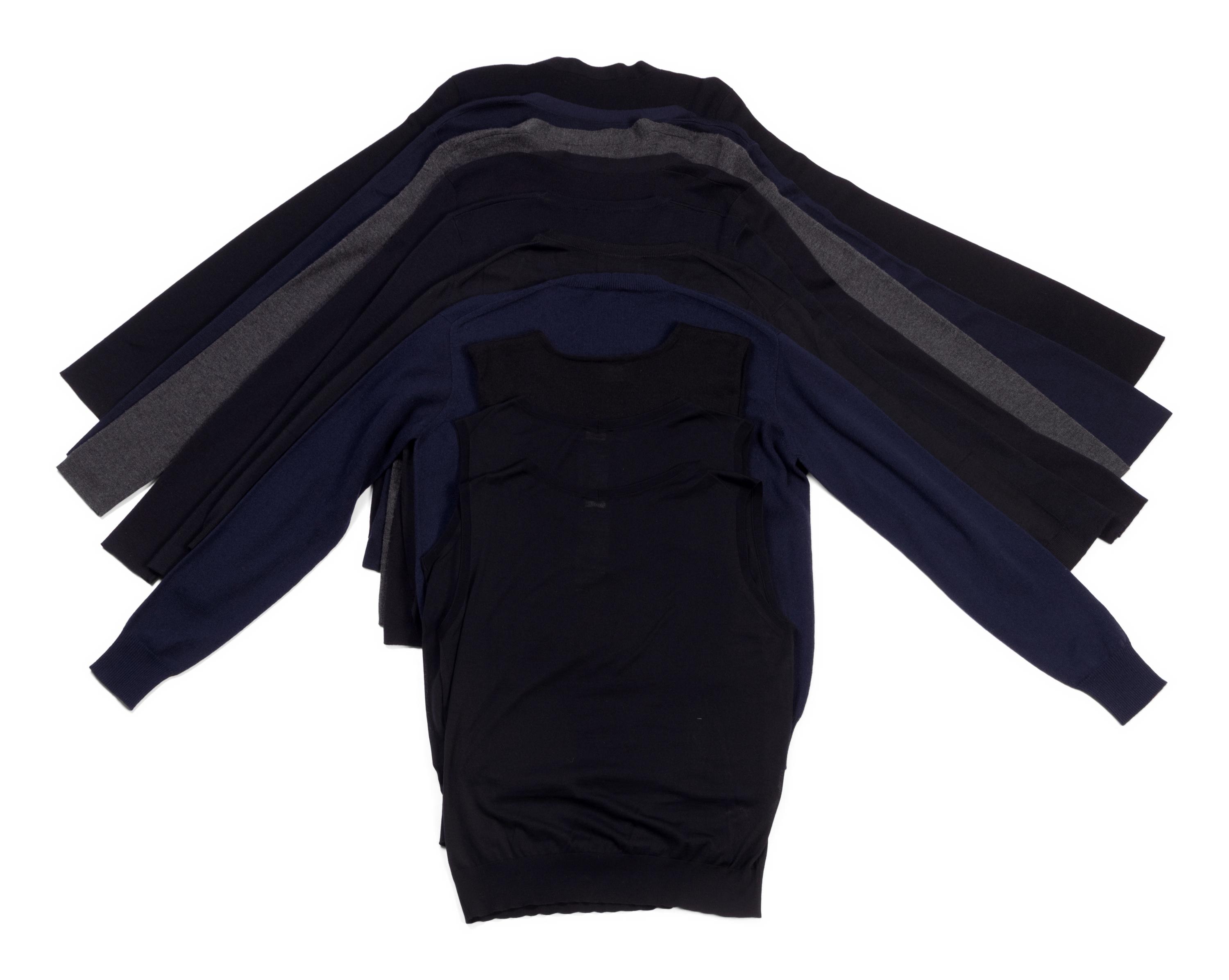 Ten Designer Knit Tops: Six Prada and Four Giorgio Armani