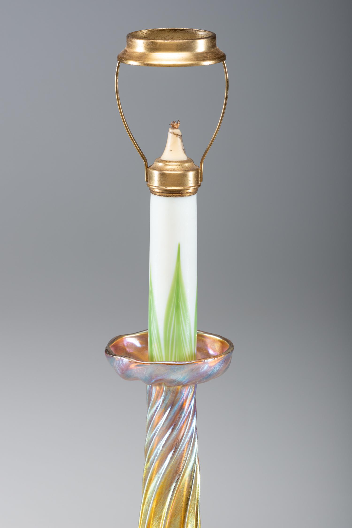 Candlestick Lamp, c. 1900