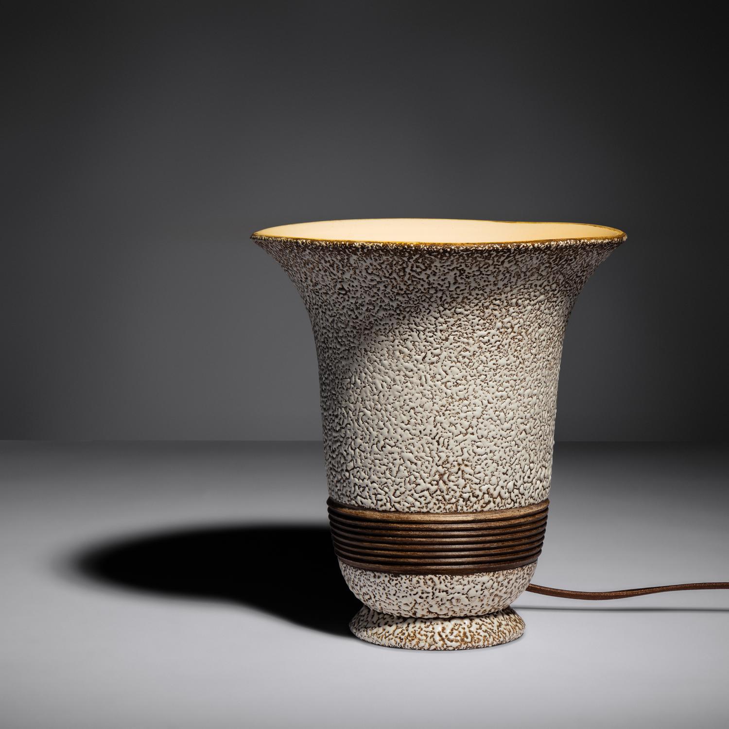 Tabletop torchiere, c. 1930