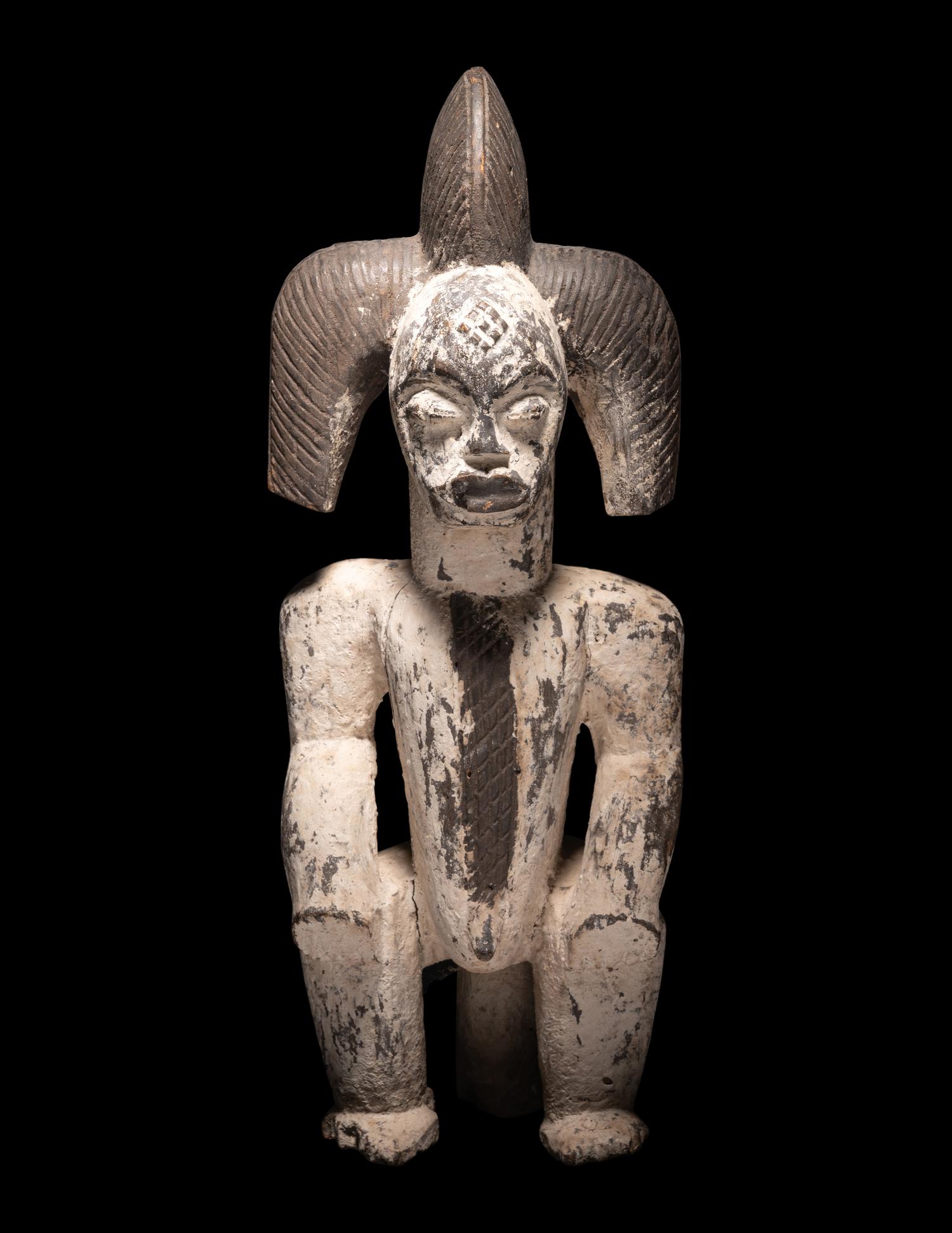 Two Punu Wood Figures