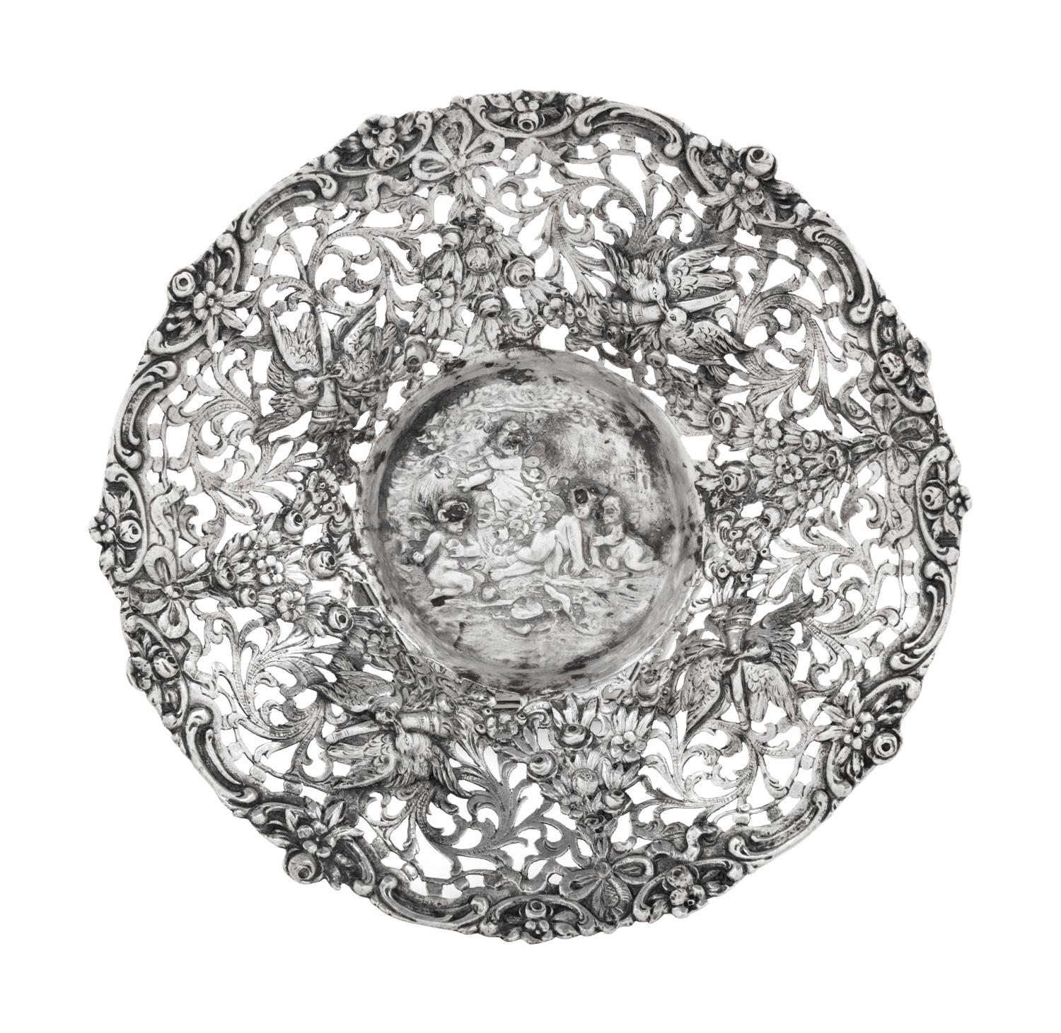 A German Silver Tazza