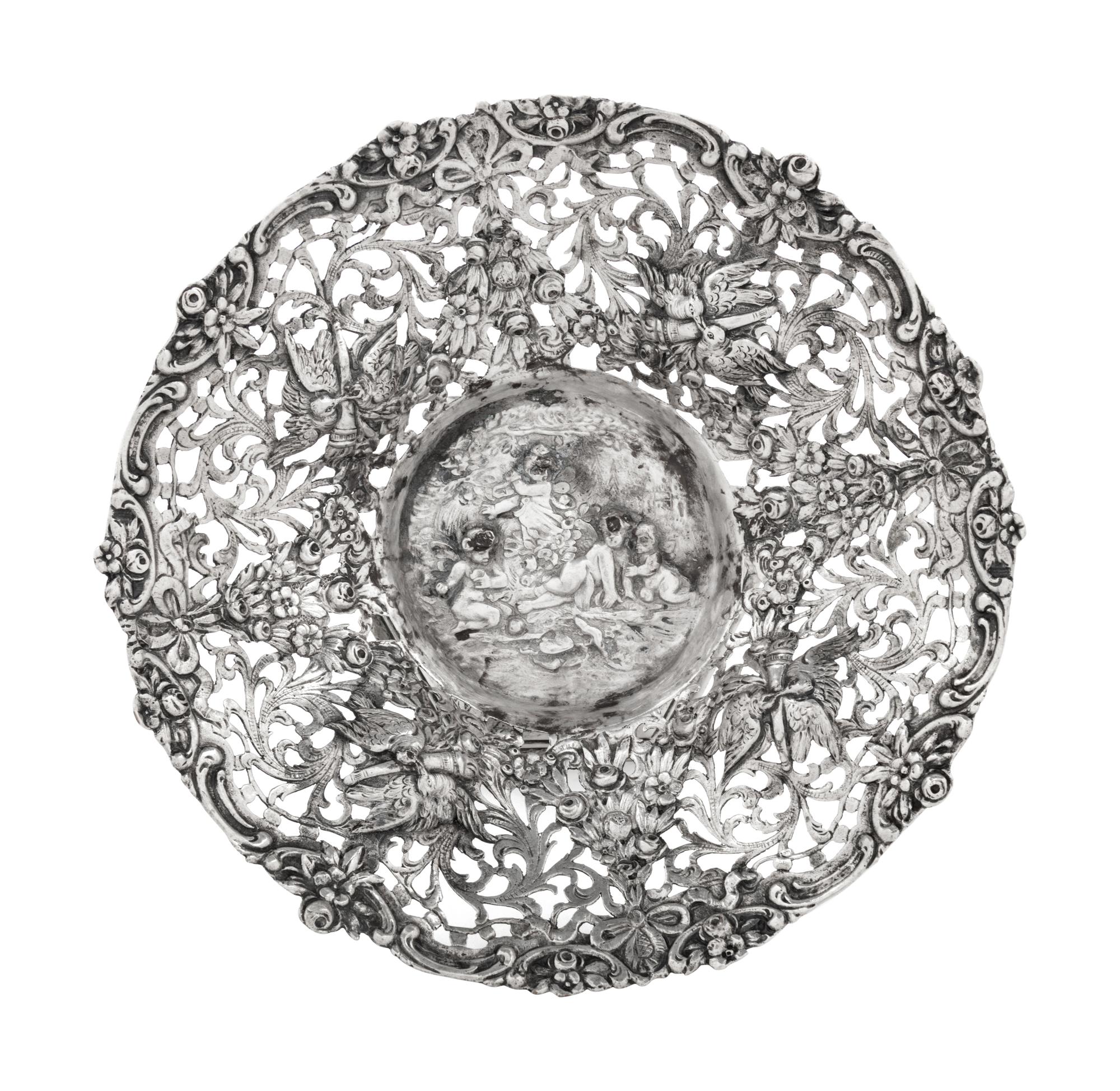 A German Silver Tazza