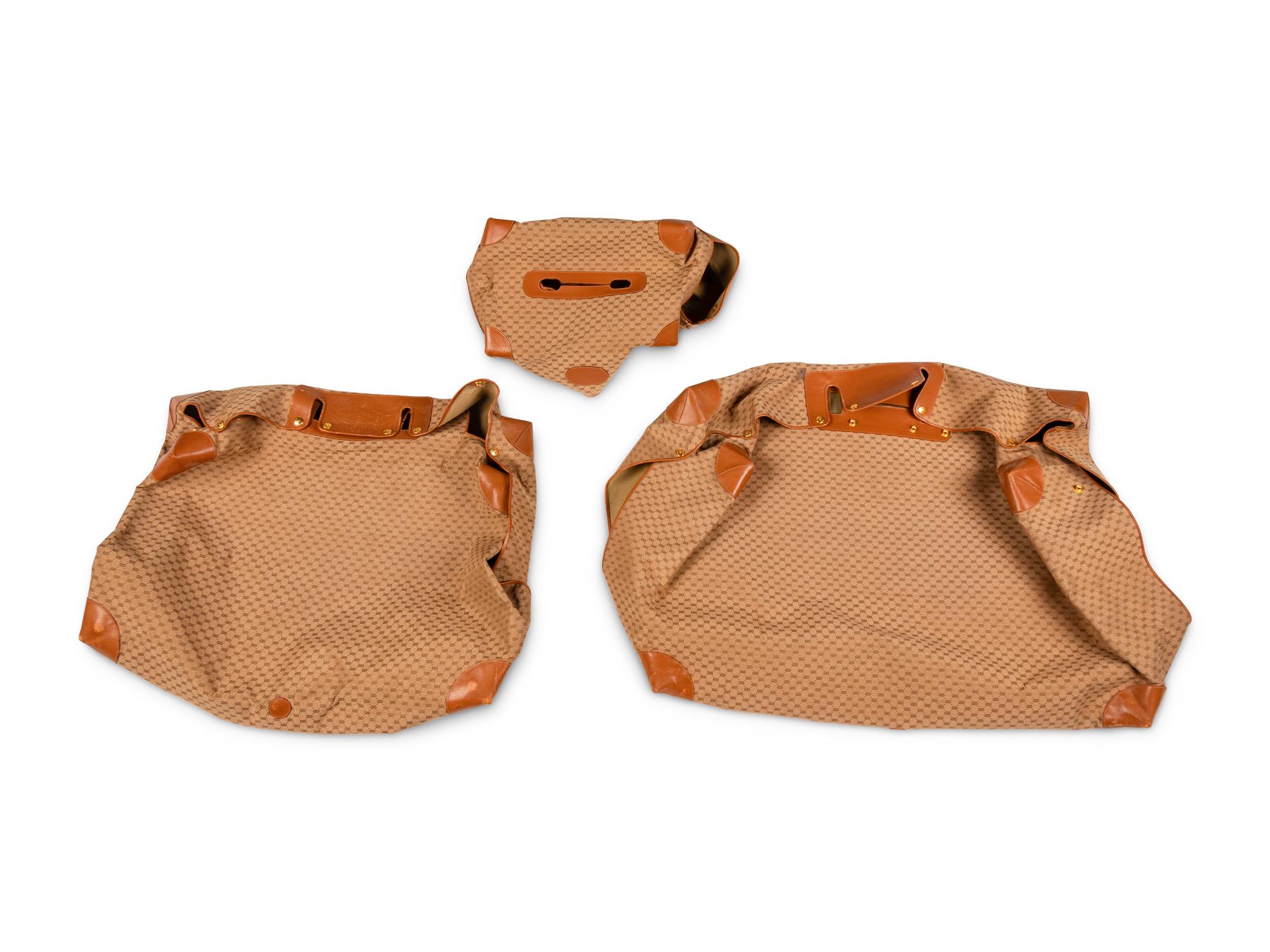 Gucci, Three Piece Leather Travel Set