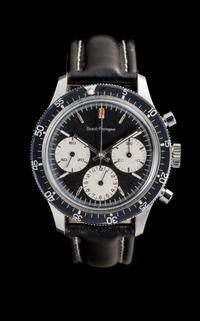 A Stainless Steel Chronograph Wristwatch, Girard-Perregaux,