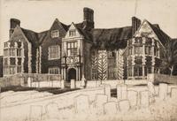 Frederick Landseer Griggs, (English, 1876-1938), Lone End and Ragdale Hall, 1931