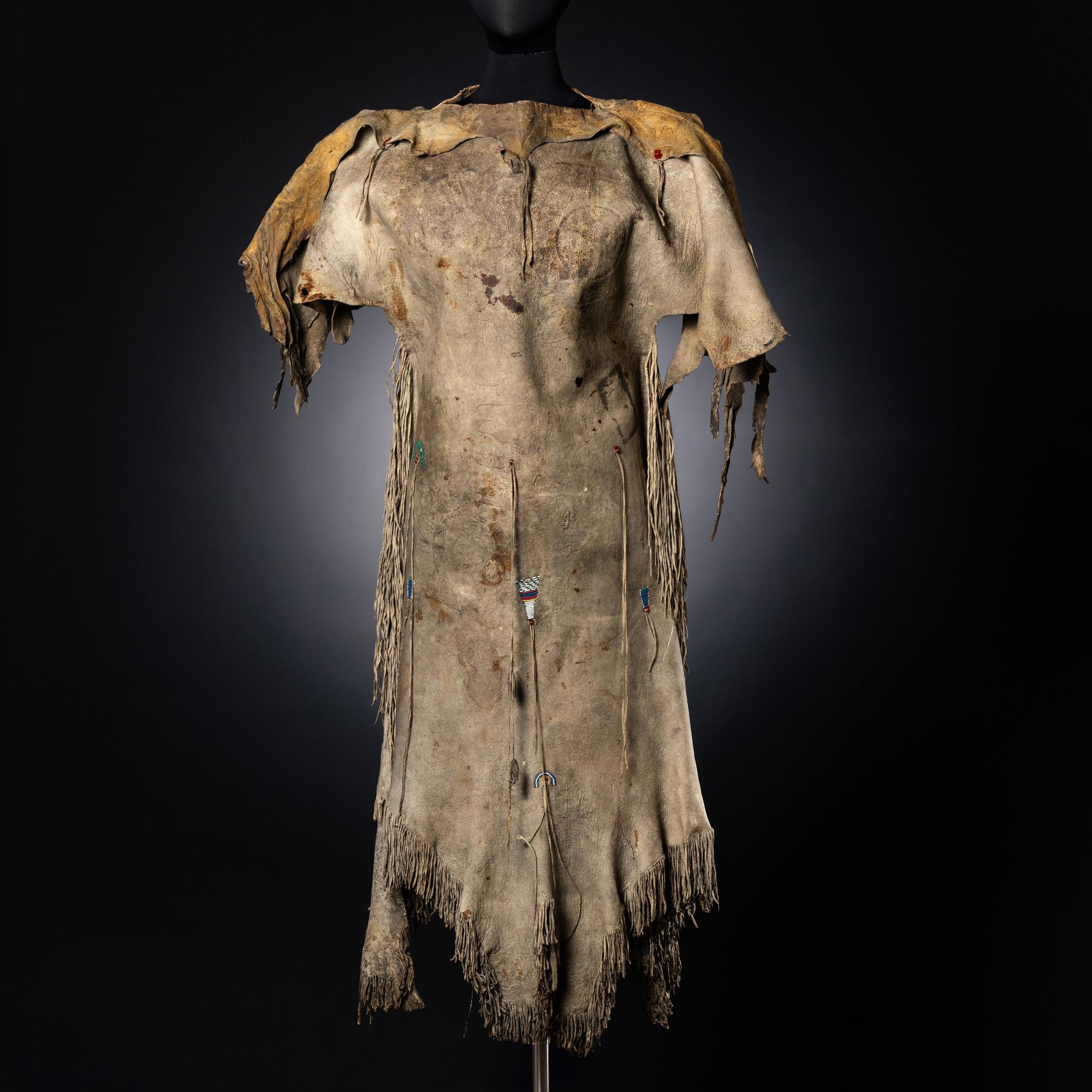 Early Upper Missouri Hide Dress