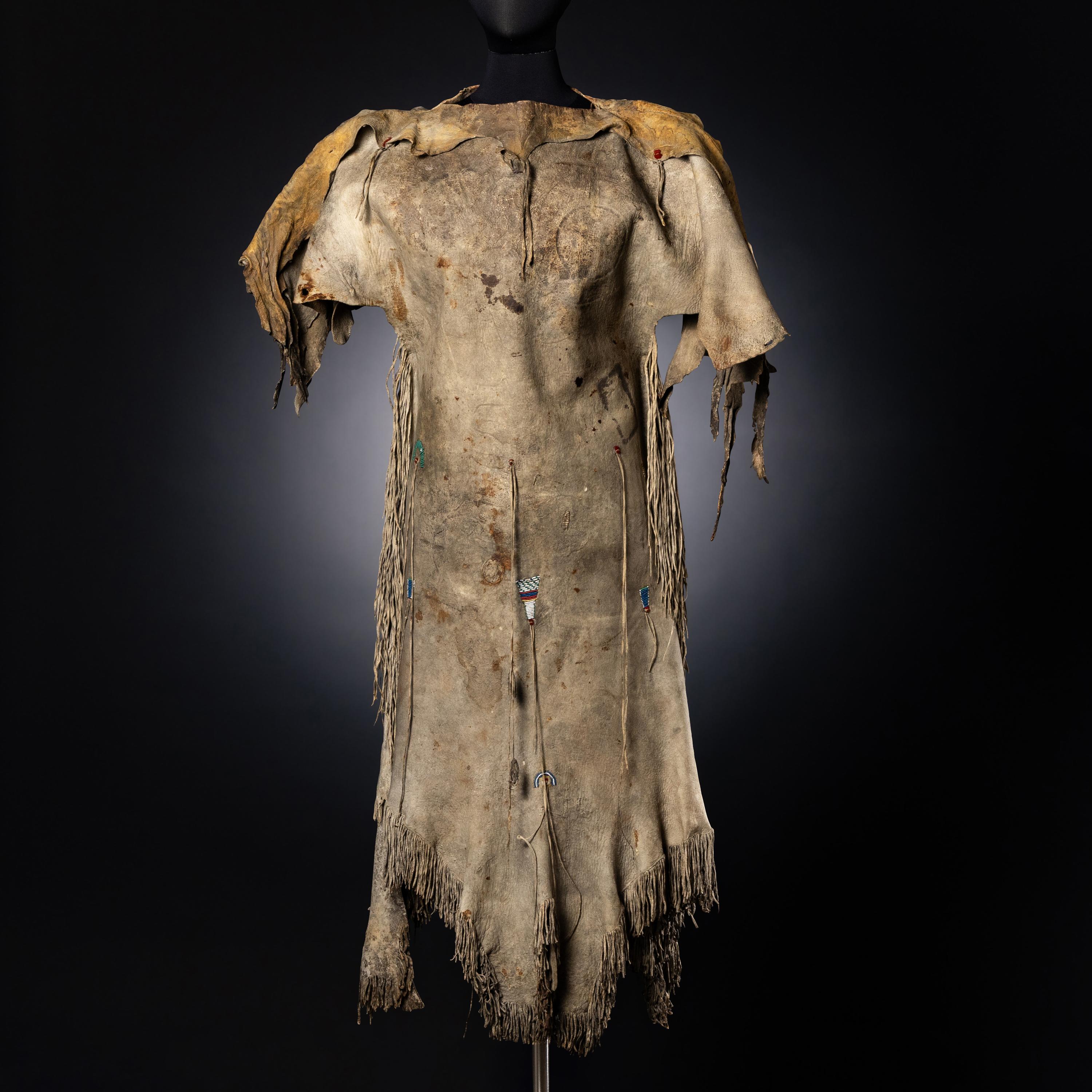 Early Upper Missouri Hide Dress