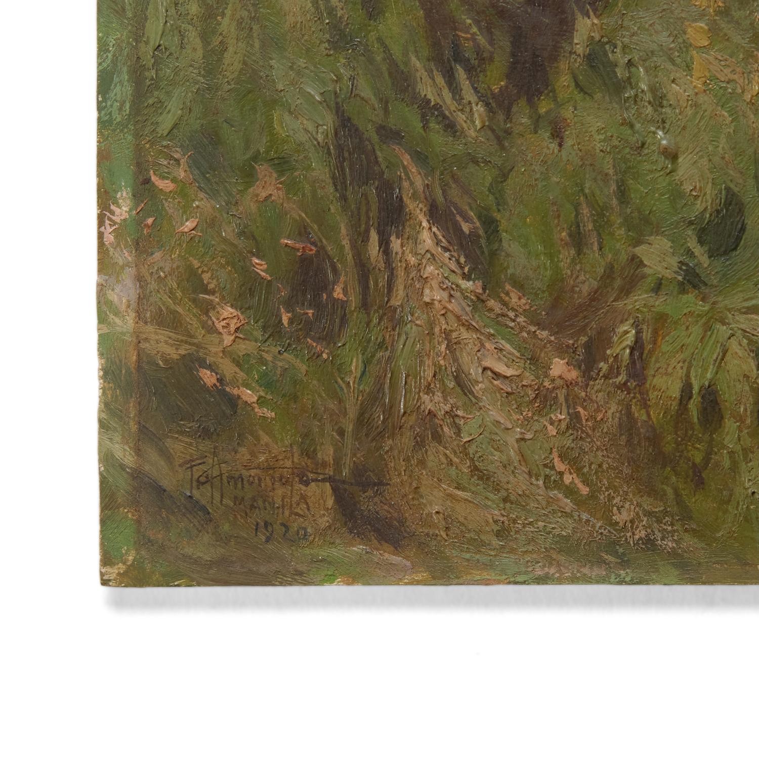 Fernando Amorsolo 阿莫索羅 (Filipino, 1892-1972) — Philippine Landscape , 1920