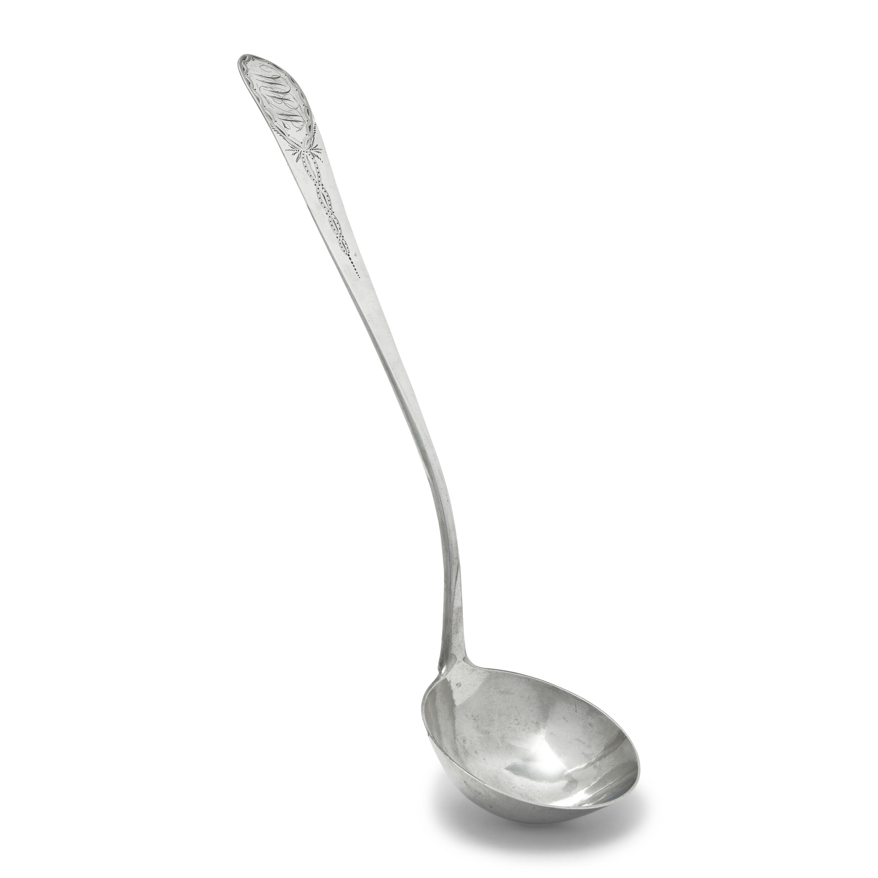 A Silver Ladle, By Tradition Gifted by George Washington (1732-1799) to William Muir (1754-1809)