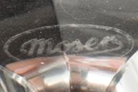 A Moser Gilt Decorated Glass Stemware Service