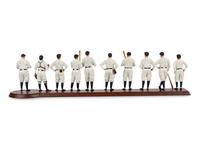 A 1927 New York Yankees Danbury Mint Figure Display
