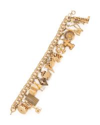 YELLOW GOLD CHARM BRACELET