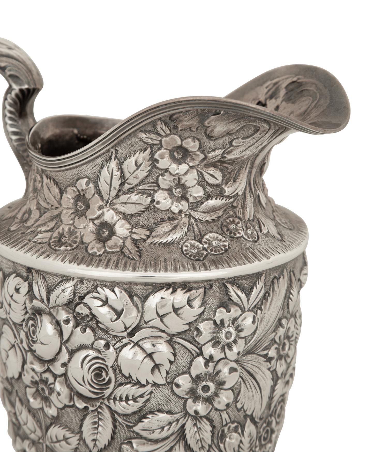 An American Silver Pitcher